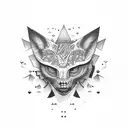 money women casino tattoo design idea