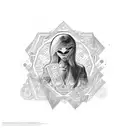 money women casino tattoo design idea