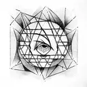 matrix code tattoo design idea
