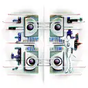 matrix bit code tattoo design idea