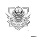 ben 10, ghostfreak  tattoo design idea