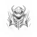 ben 10, ghostfreak, omnitrix, ripjaws, upgrade, xlr8 tattoo design idea