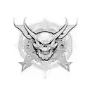 777&666 tattoo design idea