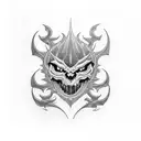 777&666 tattoo design idea