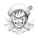 Luffy  tattoo design idea