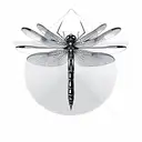 Dragonfly tattoo design idea