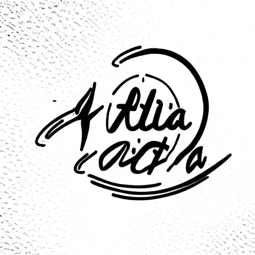 alicia text tatoo tattoo design idea