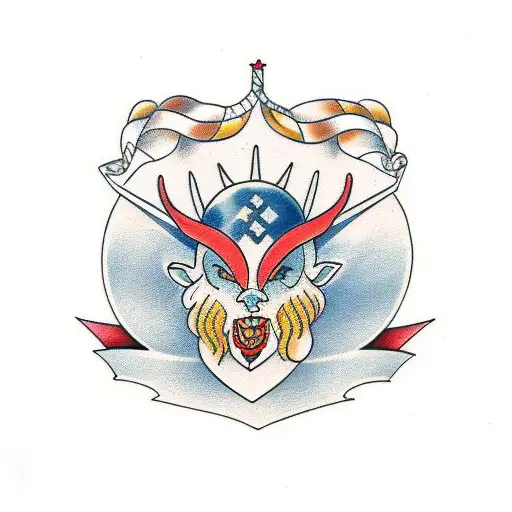 Nordic, welsh tattoo design idea