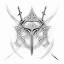 Conans sword from conan the barbarian 1982 tattoo design idea