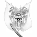 Conans sword from conan the barbarian 1982 tattoo design idea