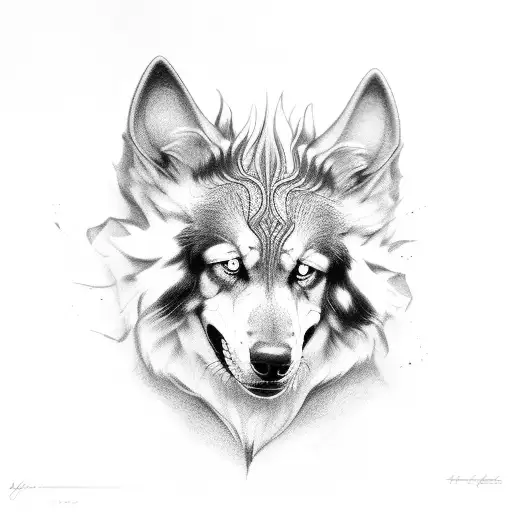 Cerberus tattoo design idea