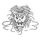 tortuga tattoo design idea