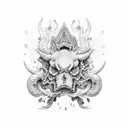 kaido tattoo design idea