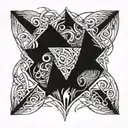Chaos Symbol tattoo design idea