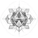 strong tattoo design idea