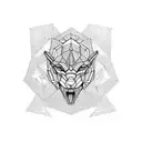 strong tattoo design idea