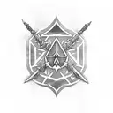 Links sword from the legend of Zelda tattoo design idea