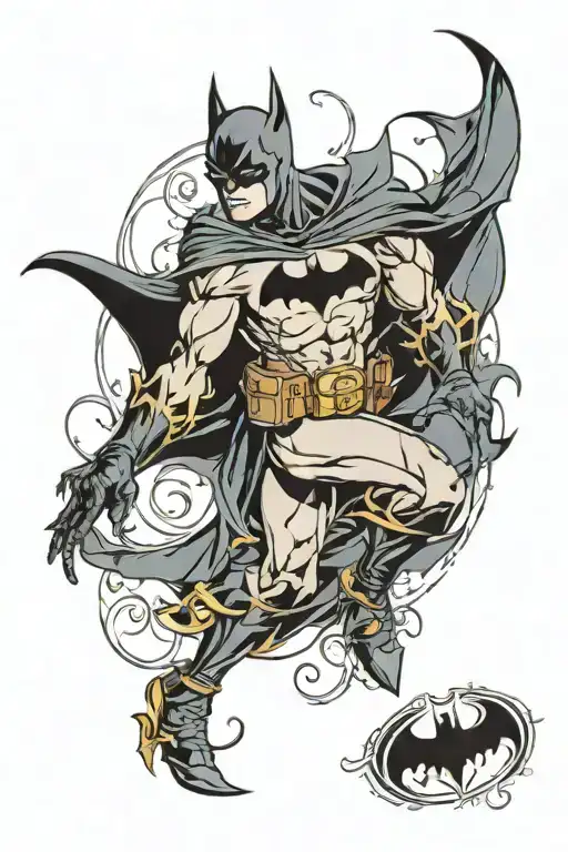 batman tattoo design idea