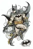 batman tattoo design idea