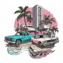 gta vice city tattoo design idea