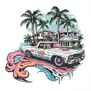 gta vice city tattoo design idea