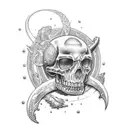 last name spelt "Reed" for back tattoo with a cross tattoo design idea