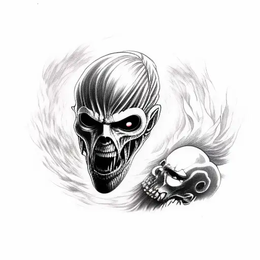 attack on titan tattoo design idea