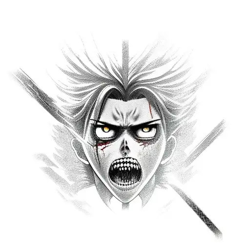 shingeki no kyojin mikasa cachecol tattoo design idea