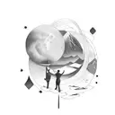 La La Land  tattoo design idea