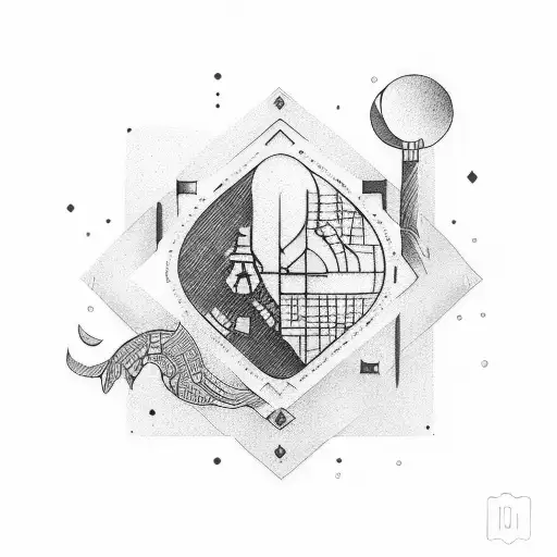 barcelona tattoo design idea