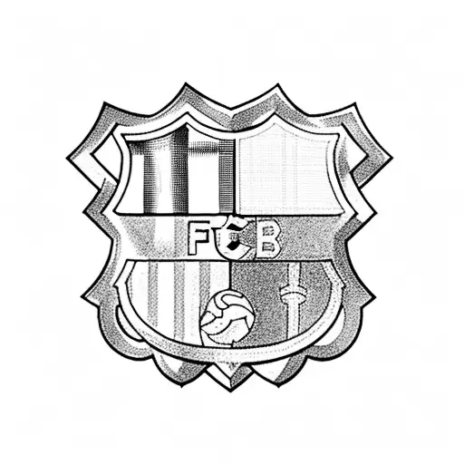 fc barcelona tattoo design idea