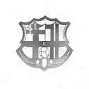 fc barcelona tattoo design idea