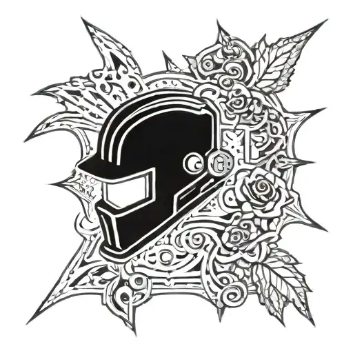 welding tattoo design idea