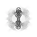 celtic banshee tattoo design idea