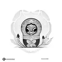 russian doll tattoo design idea