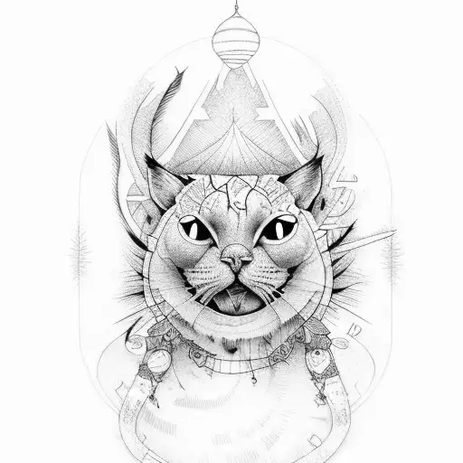 train  tattoo design idea