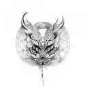 train  tattoo design idea