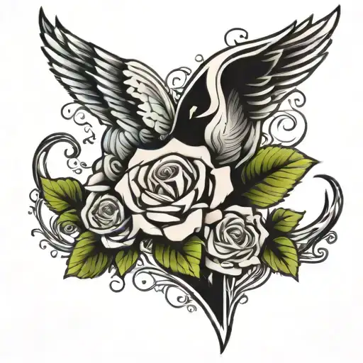 always and forever tatto tattoo design idea