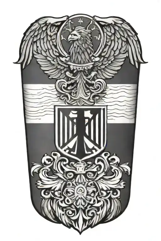 Germany, USA, Peru tattoo design idea