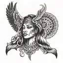Germany, USA, Peru, Nicolai, Aaliyah tattoo design idea