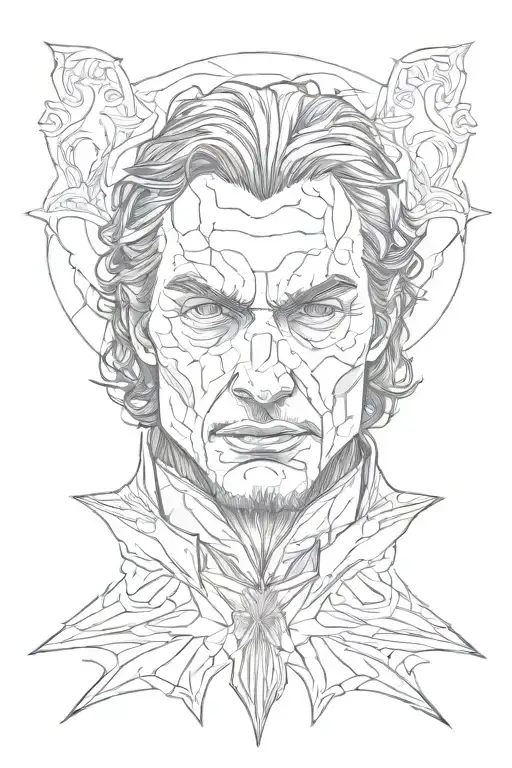 Dracula Untold tattoo design idea