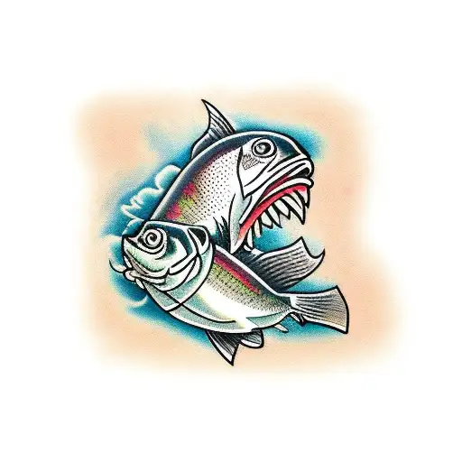 tarpon tattoo design idea