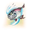 tarpon tattoo design idea