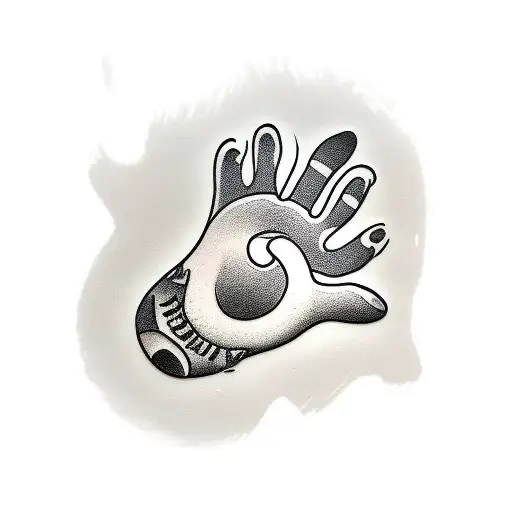 several animal paws (including chicken, pig, cow, dog,cat) along with human hands tattoo design idea