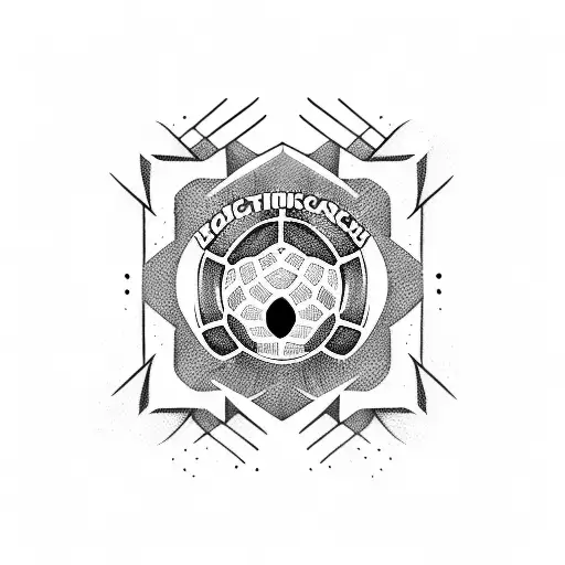 soccer tattoo design idea