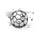 soccer tattoo design idea