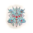 Traditional Tongan tapa cloth design tattoo design idea