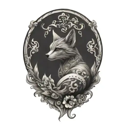 chi  to symbol tattoo design idea