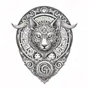 chi symbol tattoo design idea