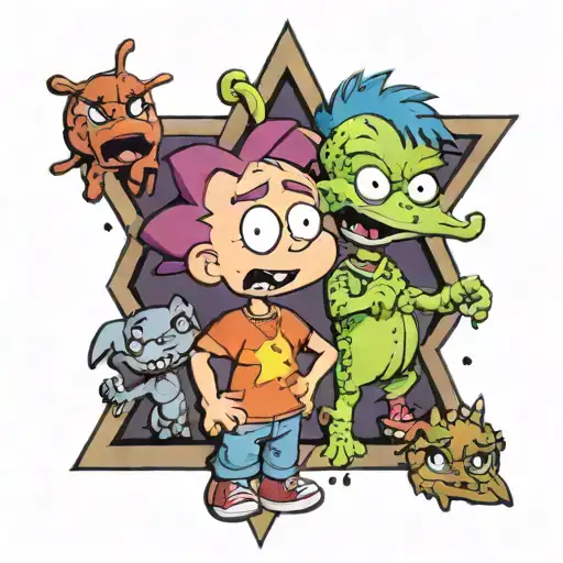 the rugrats tattoo design idea